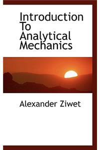Introduction to Analytical Mechanics