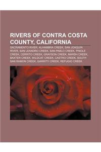Rivers of Contra Costa County, California