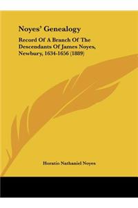 Noyes' Genealogy