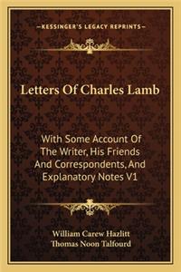 Letters of Charles Lamb