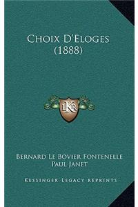 Choix D'Eloges (1888)