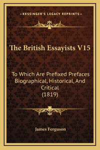 The British Essayists V15