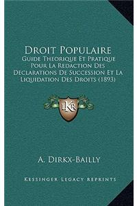 Droit Populaire