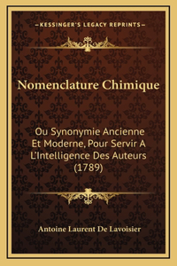 Nomenclature Chimique