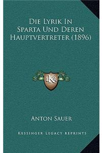 Die Lyrik In Sparta Und Deren Hauptvertreter (1896)