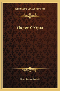 Chapters Of Opera