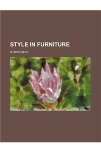 Style in Furniture