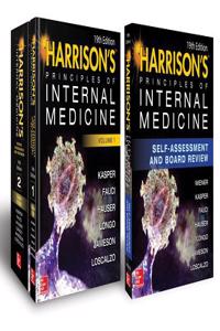 Harrison's Principles of Internal Medicine 19th EDI Tion and Harrison's Principles of Internal Medicine Self-Assessment and Board Review, 19th Edition Val-Pak
