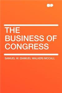The Business of Congress