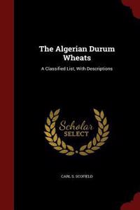 The Algerian Durum Wheats