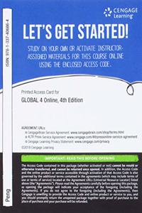 Global Online, 1 Term (6 Months) Printed Access Card for Peng's Global, 4th