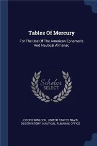 Tables Of Mercury