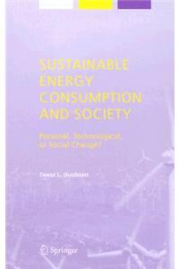 Sustainable Energy Consumption and Society