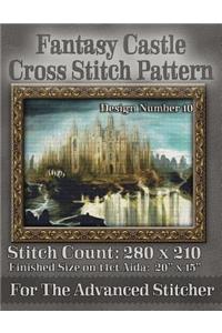 Fantasy Castle Cross Stitch Pattern
