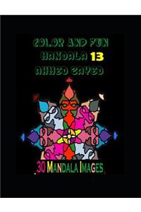 Color And Fun Mandala 13