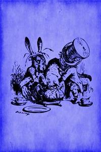 Alice in Wonderland Journal - Mad Hatter's Tea Party (Blue)