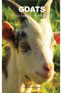 Goats Pocket Monthly Planner 2017