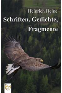 Schriften, Gedichte, Fragmente
