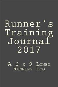 Runner's Training Journal 2017