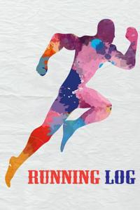 Running Log: Runner Day by Day Log Book, for Planning Your Run, Date, Distance, Average Speed, Heart Rate, 6-X9- With 52 Weeks for