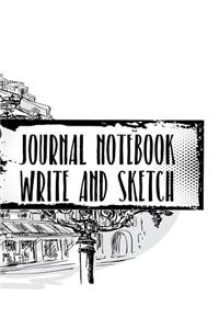 Journal Notebook Write And Sketch