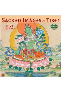Sacred Images of Tibet 2021 Wall Calendar