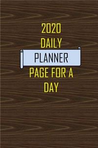 daily calendar 2020 page a day