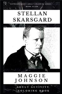 Stellan Skarsgard Adult Activity Coloring Book
