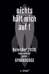 Kalender 2020 für Gynäkologen / Gynäkologe / Gynäkologin