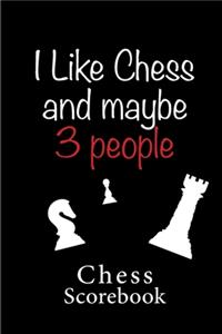 Chess Scorebook - 100 Games - 90 moves
