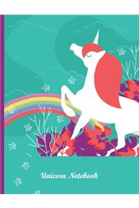 Magical Unicorn #03, Unicorn Wide Ruled Journal Notebook for Girls, Unicorn Diary for Kids, Unicorn Journal for Boys