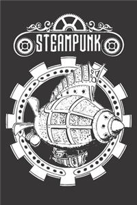 Notebook Steampunk Zeppelin