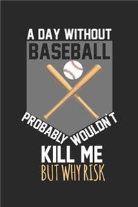 A day without baseball would not kill me, but why risk