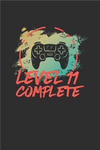 Level 11 Complete