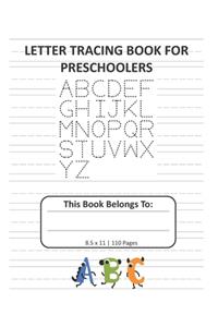 Letter Tracing Book for Preschoolers