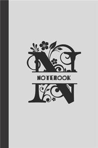 N Notebook letter