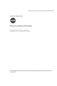Pickup Ions at Dione and Enceladus