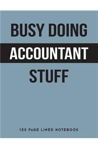 Busy Doing Accountant Stuff