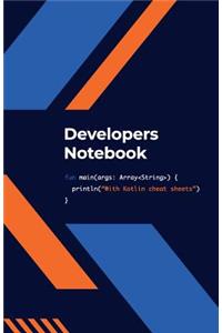 Developers Notebook: Deep Blue with Kotlin Cheat Sheets