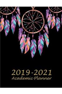 2019-2021 Academic Planner: Beauty Boho Book, 8.5