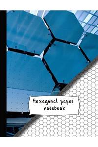 Hexagonal paper notebook
