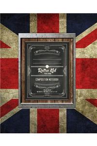 Retro Kid(r) - Composition Notebook, College Ruled