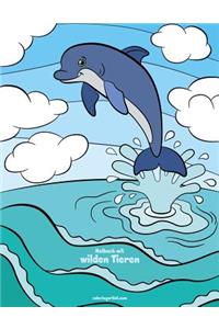 Malbuch mit wilden Tieren 2