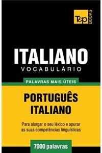 Vocabulário Português-Italiano - 7000 palavras mais úteis