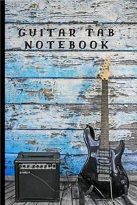 Guitar Tab Notebook Blank Tablature Sheet Music for Guitarist