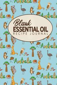 Blank Essential Oil Recipe Journal