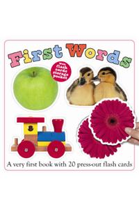 First Words Flash Card Book