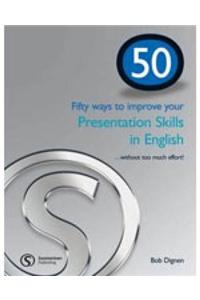 50 Ways to Improve Your Presentation Skills in English