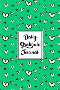 Gratitude Journal Scribbly Hearts Pattern 12