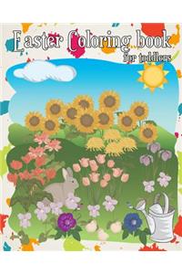 Easter Coloring Book For Toddlers